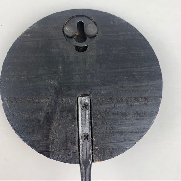 Wine Barrel Themed Wall Hanging Hooks Distressed Vintage Looking Rustic Set of 3 - Picture 6 of 8